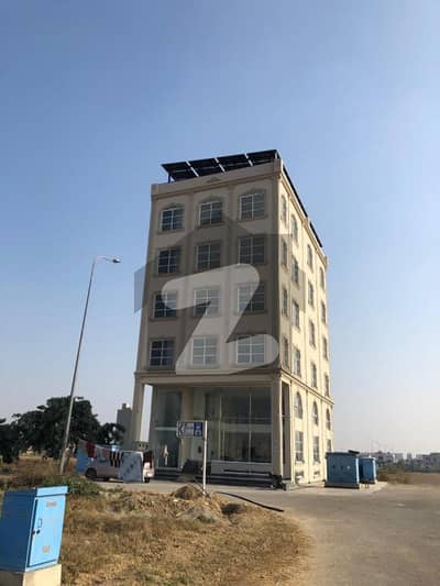 30 KV solar installed 8-Marla Commercial Floor (Ground + Mezzanine) for Rent in Profitable Phase 8 Block W Surrounded by Banks & Brands, Perfect for Offices & Corporate Use!