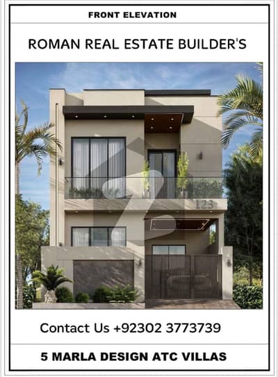 5,8,10,12 marla house available on 3 year instalments