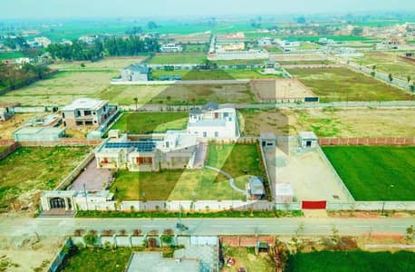 1 Kanal Farmhouse Plot for Sale at Investor Rate Ivy Green Farms House Barki Road