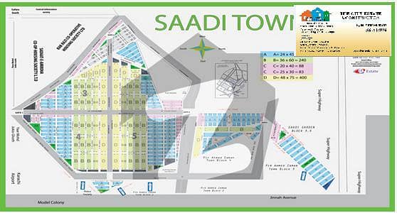 سعدی ٹاؤن سکیم 33,کراچی میں 5 مرلہ رہائشی پلاٹ 70.0 لاکھ میں برائے فروخت۔
