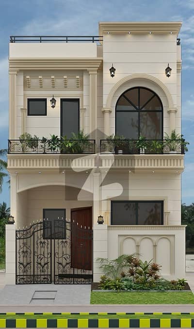 3 Marla brand new house on instalment