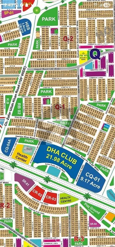 Residential Plot for Sale in Sector Q, DHA Multan Demand 79.5 Lacs | Prime Location