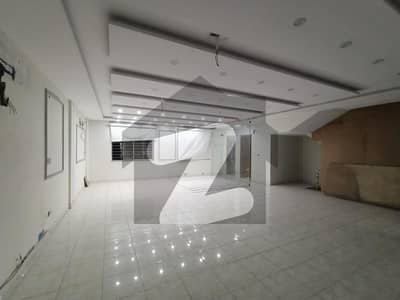 5 Marla Ground Floor Commercial Hall and Basement Available For Rent In Bahria Town Lahore