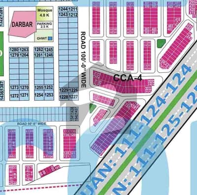 4 Marla commercial plot in CCA4 Phase 7