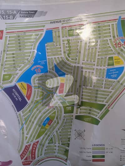 Precinct 15A 125sq. y plots available for sale