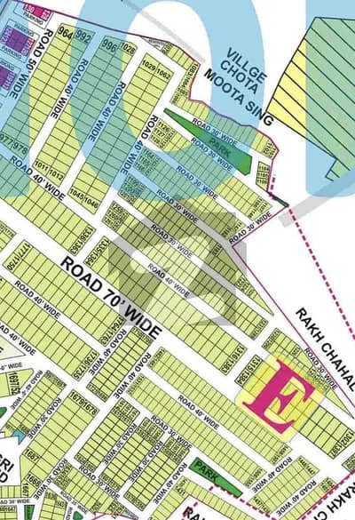 ڈی ایچ اے فیز 6 - بلاک ای فیز 6,ڈیفنس (ڈی ایچ اے),لاہور میں 10 مرلہ رہائشی پلاٹ 1.65 کروڑ میں برائے فروخت۔