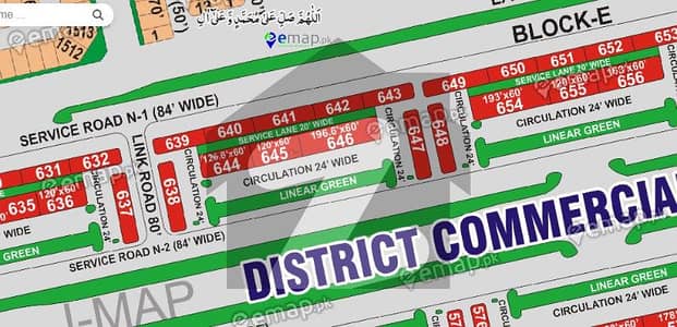 بحریہ بزنس ڈسٹرکٹ بحریہ ٹاؤن فیز 8,بحریہ ٹاؤن راولپنڈی,راولپنڈی میں 1 کنال کمرشل پلاٹ 16.0 کروڑ میں برائے فروخت۔