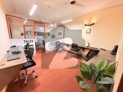 SILENT COMMERCIAL OFFICE 240 SQUARE YEARS GROUND FLOOR FOR RENT IN JAUHAR