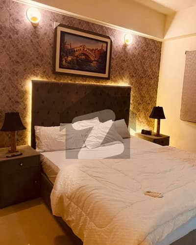 One Bed Luxury Furnished Apartment Available For Rent In Gulberg Greens Islamabad.