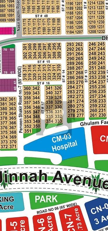 Prime Residential Plot for Sale in Sector M, DHA Multan Near Main Boulevard