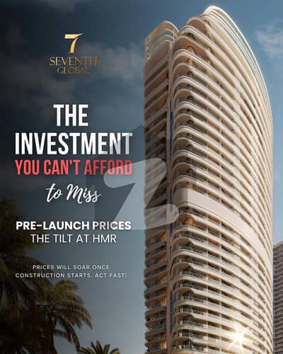 Live the Waterfront Lifestyle , 3-Bed Sea View Apartment in The Tilt Tower