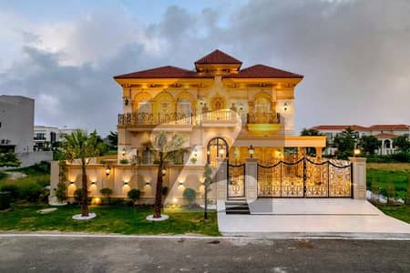 ROYAL SPANISH ULTRA LUXURY BUNGALOW | DHA PHASE 7 | WALKING DISTANCE FROM RAYA FAIRWAYS & GOLF COURSE | 70 FEET ROAD | 100% ORIGINAL DEAL
