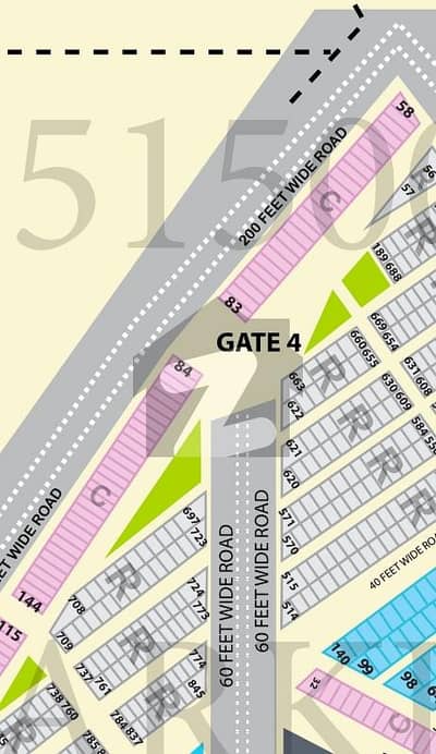 سادی گارڈن - بلاک 1 سعدی گارڈن,سکیم 33,کراچی میں 4 مرلہ کمرشل پلاٹ 1.5 کروڑ میں برائے فروخت۔