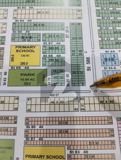 G-13/2 Main Double Road Proper Corner Extra land Plot Size 30x60 for sale