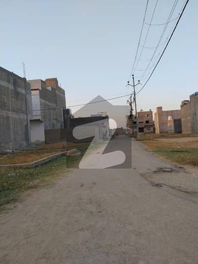 120 Yards Plot Four Sale Gulshan Nauman Malir Memongoat Road