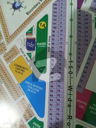DHA Rahbar Sector-1 Block B Plot Available In Reasonable Price Its Under Ground Wiring Area Near Main Approach All Dues Clear Possession Plot