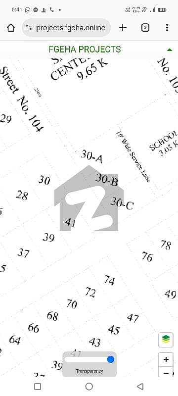 PROPER CORNER PLOT STREET 104