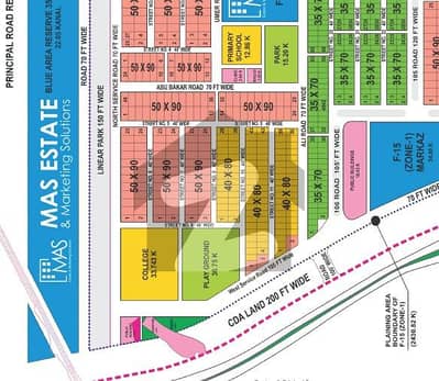 4080 Residential Plots for Sale Sector F-15, Islamabad