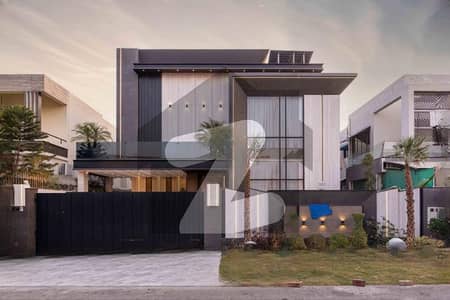 100% Original Add 1 Kanal Top Quality Build Luxurious Beautiful Ultra Modern Design Villa Full Furnished Double Height Lobby With Basement For Sale In DHA Lahore Phase 6 Prime Location Near To Raya 10 KV Solar Installed