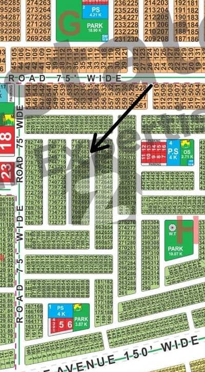 H Block 10 Marla possession Plot Available Best Location Plot Near To 200ft Road .