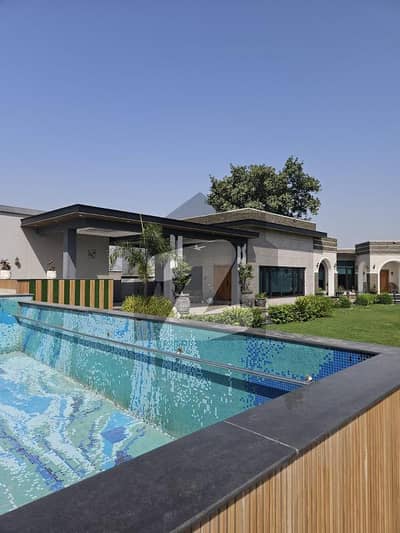 Luxurious 12-Kanal Fully Furnished Farmhouse for Sale in a High-Status Gated Community Badian Road, Lahore Cantt
