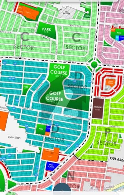 1 Kanal Ideal Plot Block C Phase 9 prism DHA