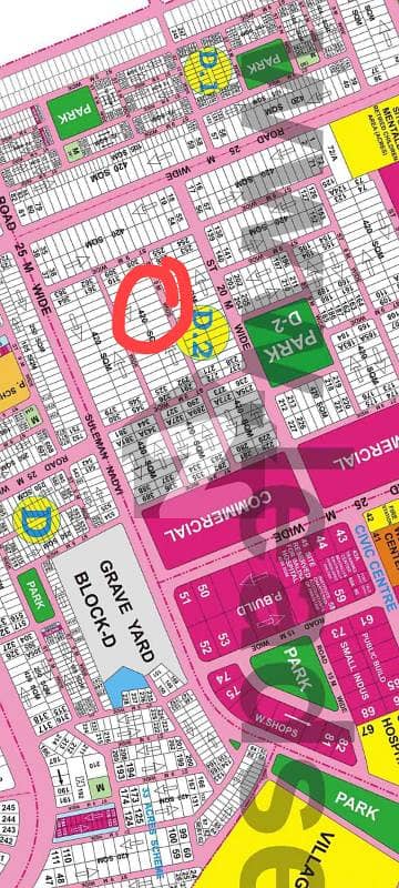 جوہر ٹاؤن فیز 1 - بلاک ڈی2 جوہر ٹاؤن فیز 1,جوہر ٹاؤن,لاہور میں 1 کنال رہائشی پلاٹ 3.65 کروڑ میں برائے فروخت۔