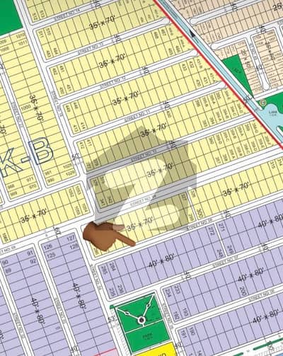 B Block Faisal Hills 40*80 Plot Available