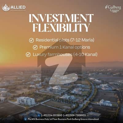 Block C 8 Marla Ready To Construct Plot For Sale At Prime Location Of Gulberg D Markaz