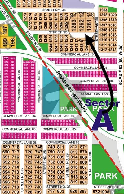 01- Kanal Plot Fully Developed Location Close To Park Available For Sale In DHA Defence Sector A Bahawalpur