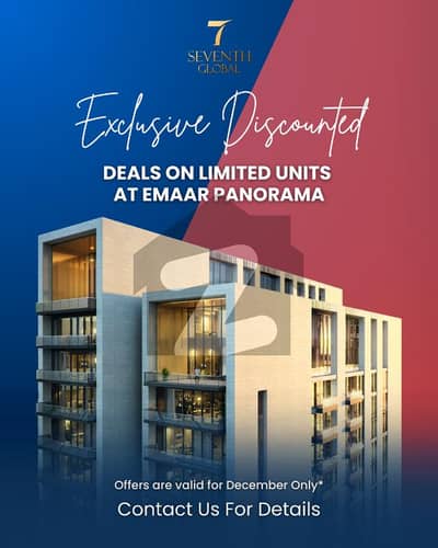 Luxury Full Sea Facing 3 Bed Apartment | Chance Deal in Emaar Panorama Tower