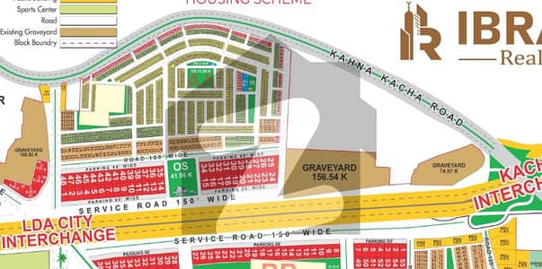 5 Marla Residential Plot is Available for Sale in Block AA, Direct Ring Road Access, LDA City Lahore.