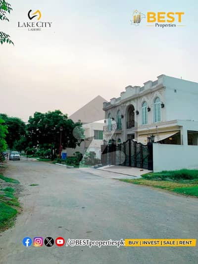 1 Kanal Plot for SALE Near To Park And 150 Feet Lda Structure Road in Sector M3 Lake City Lahore