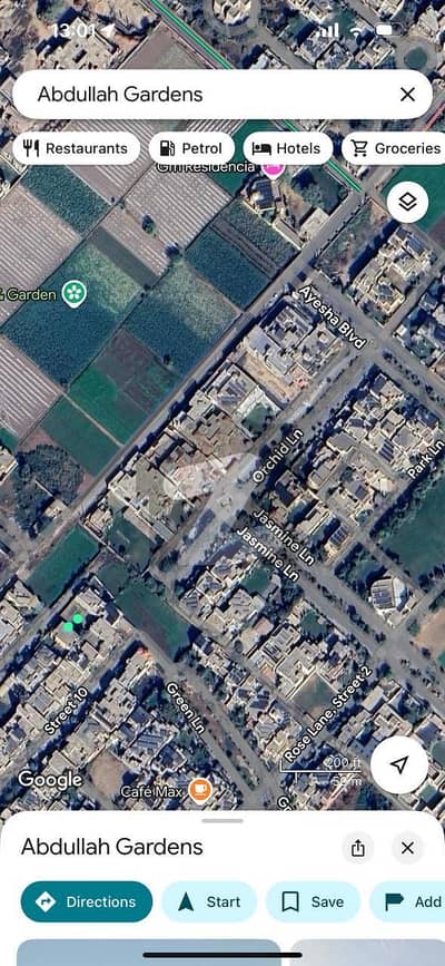 عبداللہ گارڈنز ایسٹ کینال روڈ,کینال روڈ,فیصل آباد میں 10 مرلہ رہائشی پلاٹ 2.9 کروڑ میں برائے فروخت۔