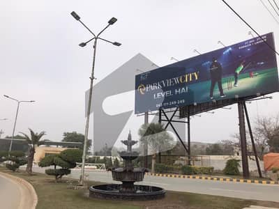 Prime Location 10 Marla Plot for Sale in Jasmine Block, Park View City Lahore