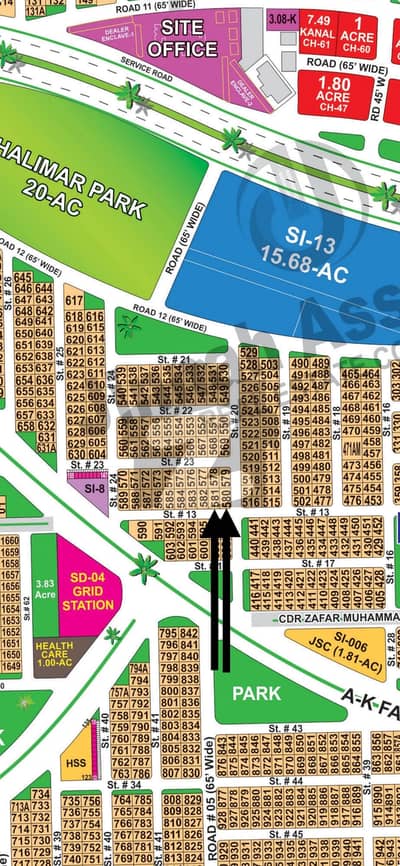 Corner Next to corner 40 Marla pair plots Available for sale in DHA MULTAN