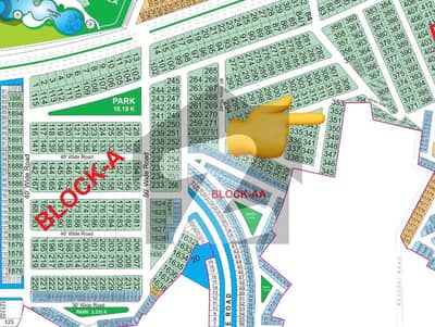 سینٹرل پارک ۔ بلاک اے سینٹرل پارک ہاؤسنگ سکیم,لاہور میں 1 کنال رہائشی پلاٹ 1.5 کروڑ میں برائے فروخت۔
