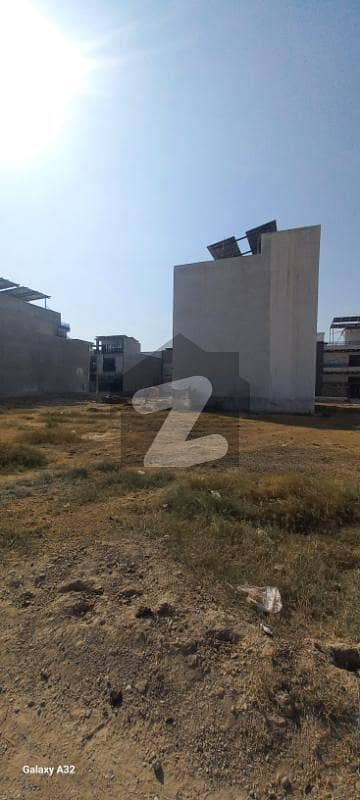 Vip Location 40 Ft Road Leased Residential Plot Available For Sale In Saadi Garden Block-5