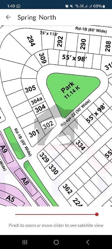 بحریہ انٹلیکچول ویلج بحریہ ٹاؤن راولپنڈی,راولپنڈی میں 1 کنال رہائشی پلاٹ 5.5 کروڑ میں برائے فروخت۔