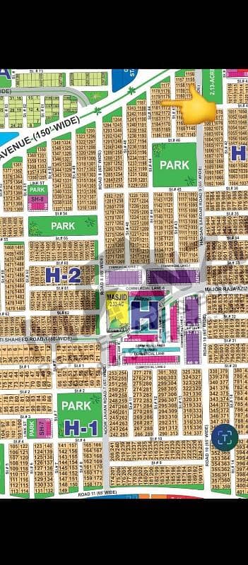 ڈی ایچ اے فیز 1 ۔ سیکٹر ایچ ڈی ایچ اے فیز 1,ڈی ایچ اے ڈیفینس,ملتان میں 1 کنال رہائشی پلاٹ 90.0 لاکھ میں برائے فروخت۔