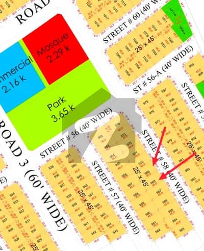 5 marla Plot | Sector 1 | Blue world city