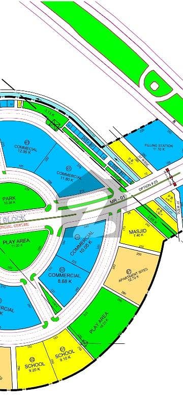 Corner Plot Executive Block Faisal Hills For Sale