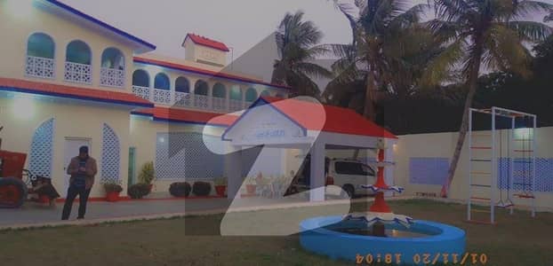 دیگر ٹھٹھہ میں 6 کمروں کا 160 کنال فارم ہاؤس 4.0 کروڑ میں برائے فروخت۔