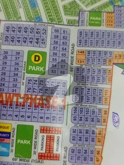 اے ڈبلیو ٹی فیز 1 ۔ بلاک ڈی اے ڈبلیو ٹی فیز 1,اے ڈبلیو ٹی آرمی ویلفیئر ٹرسٹ,رائیونڈ روڈ,لاہور میں 1 کنال رہائشی پلاٹ 1.92 کروڑ میں برائے فروخت۔