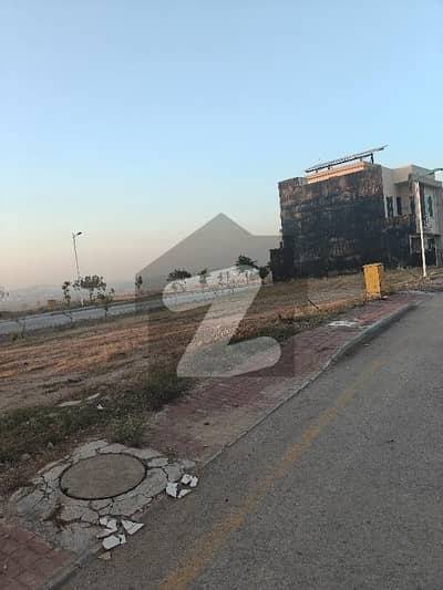 L block plot 75boulevard back open with extra land bahria town phase 8 Rawalpindi for sale