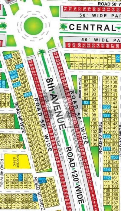 بحریہ آرچرڈ فیز 4 ۔ بلاک جی 6 بحریہ آرچرڈ فیز 4,بحریہ آرچرڈ,لاہور میں 5 مرلہ کمرشل پلاٹ 4.25 کروڑ میں برائے فروخت۔