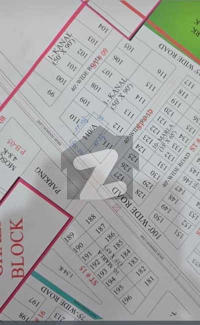 INVESTOR RATE 1 KANAL PLOT GHAZI BLOCK BAHRIA TOWN