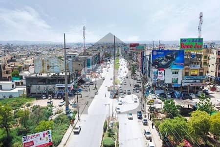 1 kanal main pwd road Commrcial plot sale in police foundation.