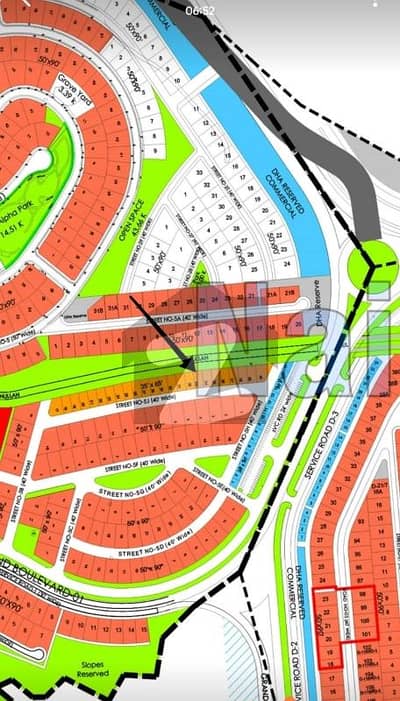 ڈی ایچ اے ڈیفینس فیز 3 ڈی ایچ اے ڈیفینس,اسلام آباد میں 10 مرلہ رہائشی پلاٹ 1.39 کروڑ میں برائے فروخت۔