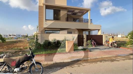 272sq Yd LUXURY 5 BEDROOMS Villa In OVERSEAS Block Of Precinct-1. All Amenities Nearby Including Park, Mosque, Gallery &Amp; Commercial. 1min Drive From Main Gate Of BTK.